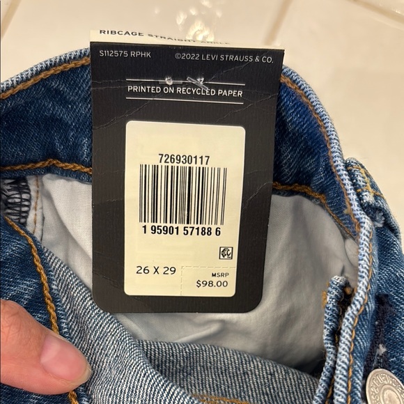 LEVI’s Ribcage straight ankle 26 - Picture 2 of 4